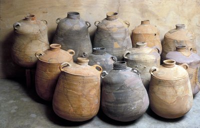 Große Vorratskrüge aus Jerusalem von Roman